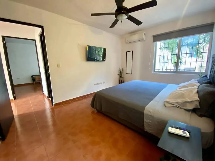 Peach_35 Apartamento Centrico A 5 Min De La Playa Канкун